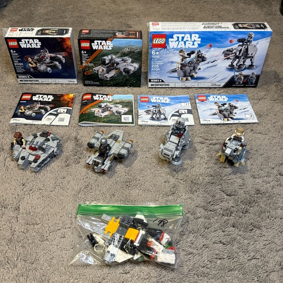 Lego Other - LEGO Star Wars Microfighters Lot Sets 75295/75298/75321/75127
